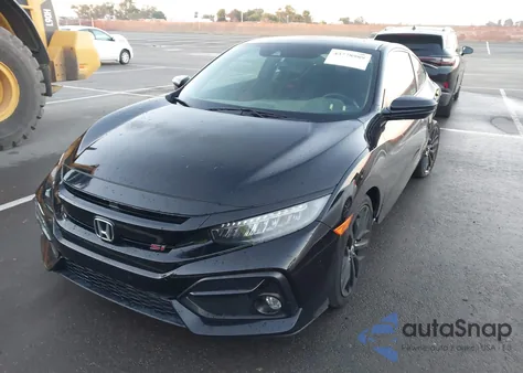 2020 Honda Civic Si Coupe z USA, uszkodzony, nr VIN 2HGFC3A5XLH750536